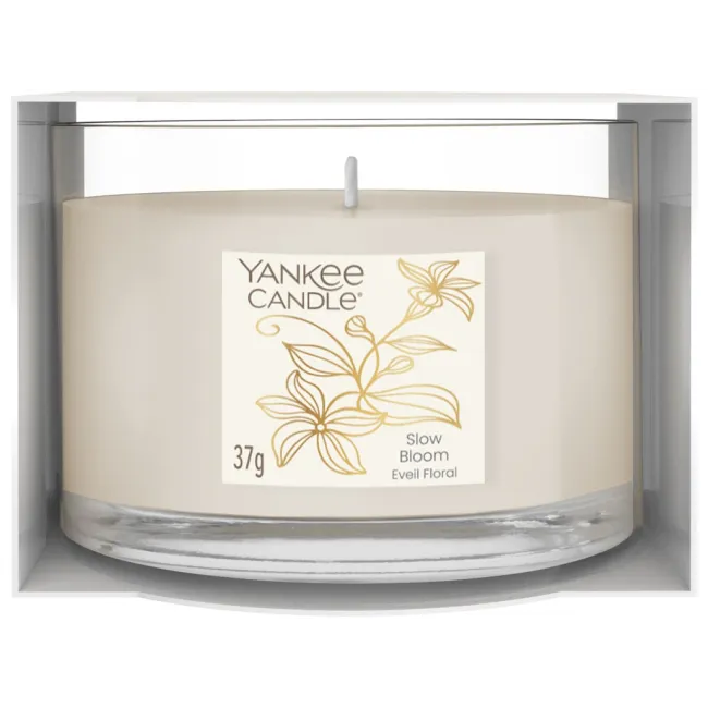 YANKEE CANDLE VOTIVNÍ SVÍČKA PLNĚNÁ VE SKLE SLOW BLOOM